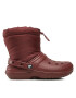 Crocs Sněhule Classic Lined Neo Puff Boot 206630 Bordó - Pepit.cz