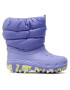 Crocs Sněhule Classic Neo Puff Boot T 207683 Fialová - Pepit.cz