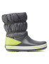 Crocs Sněhule Crocband Winter Boot K 206550 Stříbrná - Pepit.cz