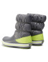 Crocs Sněhule Crocband Winter Boot K 206550 Stříbrná - Pepit.cz