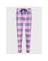 Cyberjammies Pyžamové kalhoty Brushed Check 9464 Růžová Regular Fit - Pepit.cz