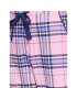 Cyberjammies Pyžamové kalhoty Brushed Check 9464 Růžová Regular Fit - Pepit.cz