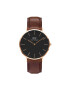 Daniel Wellington Hodinky Classic DW00100125 Hnědá - Pepit.cz