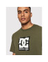 DC T-Shirt Square Star Fill ADYZT04987 Zelená Regular Fit - Pepit.cz