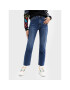 Desigual Jeansy Kerell 22WWDD26 Tmavomodrá Straight Fit - Pepit.cz