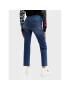 Desigual Jeansy Kerell 22WWDD26 Tmavomodrá Straight Fit - Pepit.cz