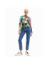 Desigual Jeansy Mayo 23SWDD36 Modrá Mom Fit - Pepit.cz