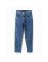 Desigual Jeansy Mayo 23SWDD36 Modrá Mom Fit - Pepit.cz