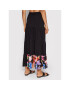 Desigual Maxi sukně MONSIEUR CHRISTIAN LACROIX Le Mans 22SWFW10 Černá Relaxed Fit - Pepit.cz