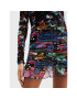 Desigual Mini sukně MONSIEUR CHRISTIAN LACROIX Party 22WWFK04 Barevná Slim Fit - Pepit.cz