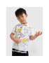 Desigual Polokošile SMILEY Anil 22SBLK03 Bílá Regular Fit - Pepit.cz