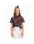 Desigual T-Shirt 23SBTK06 Barevná Regular Fit - Pepit.cz