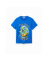 Desigual T-Shirt 23SBTK09 Modrá Regular Fit - Pepit.cz