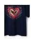 Desigual T-Shirt 23SGTK20 Tmavomodrá Regular Fit - Pepit.cz