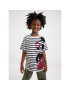 Desigual T-Shirt DISNEY Mickey 22SGTK29 Bílá Regular Fit - Pepit.cz