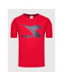 Diadora T-Shirt Shield 102.177748 Červená Regular Fit - Pepit.cz