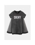 DKNY Každodenní šaty D32890 S Šedá Regular Fit - Pepit.cz