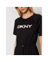 DKNY Každodenní šaty P1BD7EGQ Černá Regular Fit - Pepit.cz