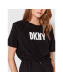 DKNY Každodenní šaty P2AD7EGQ Černá Regular Fit - Pepit.cz