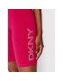 DKNY Sport Cyklistické kraťasy DP1S4865 Růžová Skinny Fit - Pepit.cz