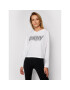 DKNY Sport Mikina DP0T7476 Bílá Cropped Fit - Pepit.cz