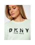 DKNY Sport Mikina DP0T7848 Zelená Loose Fit - Pepit.cz