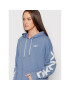 DKNY Sport Mikina DP1T8461 Modrá Relaxed Fit - Pepit.cz