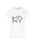 DKNY Sport T-Shirt DP1T8009 Bílá Regular Fit - Pepit.cz