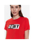 DKNY Sport T-Shirt DP2T5894 Červená Classic Fit - Pepit.cz