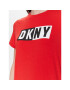 DKNY Sport T-Shirt DP2T5894 Červená Classic Fit - Pepit.cz