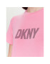 DKNY Sport T-Shirt DP2T6749 Růžová Classic Fit - Pepit.cz