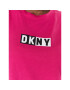 DKNY Sport Top DP2T5892 Bordó Classic Fit - Pepit.cz