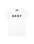 DKNY T-Shirt D35Q19 D Bílá Regular Fit - Pepit.cz