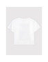 DKNY T-Shirt D35R60 M Bílá Relaxed Fit - Pepit.cz