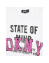 DKNY T-Shirt D35S01 M Bílá Relaxed Fit - Pepit.cz