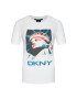 DKNY T-Shirt P0DBFCNA Bílá Regular Fit - Pepit.cz