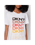 DKNY T-Shirt P0EF7CNA Bílá Regular Fit - Pepit.cz