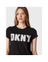 DKNY T-Shirt P2FKHGWG Černá Regular Fit - Pepit.cz