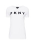 DKNY T-Shirt W3276CNA Bílá Regular Fit - Pepit.cz