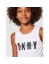 DKNY Top D35R21 S Bílá Regular Fit - Pepit.cz