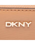 DKNY Velká dámská peněženka Bryant-Sm Zip Around R8313656 Hnědá - Pepit.cz