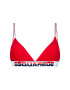 Dsquared2 Underwear Podprsenka Bralette D8R103230 Červená - Pepit.cz