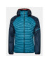 Dynafit Vatovaná bunda Speed Insulation Hooded Jkt M 71786 Modrá Regular Fit - Pepit.cz