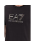 EA7 Emporio Armani T-Shirt 3RPT71 PJM9Z 1200 Černá Regular Fit - Pepit.cz