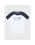 EA7 Emporio Armani T-Shirt 6LBT64 BJ02Z 1100 Bílá Regular Fit - Pepit.cz