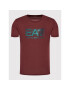 EA7 Emporio Armani T-Shirt 6LPT81 PJM9Z 1495 Bordó Regular Fit - Pepit.cz