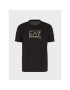 EA7 Emporio Armani T-Shirt 6RPT19 PJM9Z 1200 Černá Regular Fit - Pepit.cz