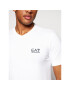 EA7 Emporio Armani T-Shirt 8NPT53 PJM5Z 1100 Bílá Regular Fit - Pepit.cz