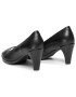 ECCO Polobotky Shape 55 Peep Toe Sleek 26830301001 Černá - Pepit.cz