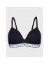 Emporio Armani Underwear Podprsenka bez kostic 164410 2F227 00135 Tmavomodrá - Pepit.cz